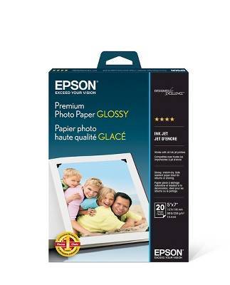 Epson Premium Glossy Photo Paper 5" X 7"