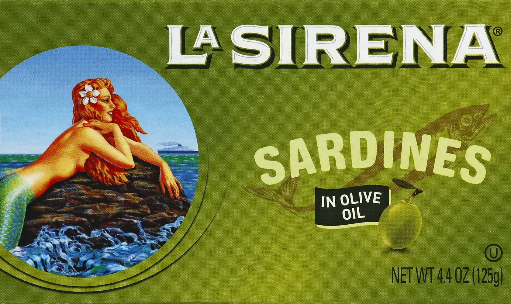 La Sirena Sardines in Olive Oil (4.4 oz)