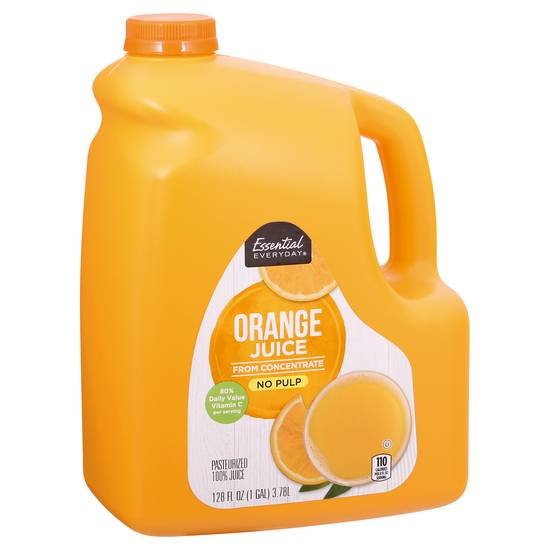 Essential Everyday No Pulp Orange Juice (128 fl oz)
