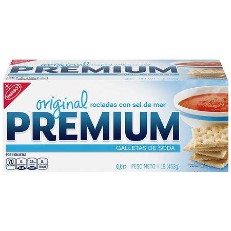 Premium Original Saltine Crackers Original - 16.0 oz