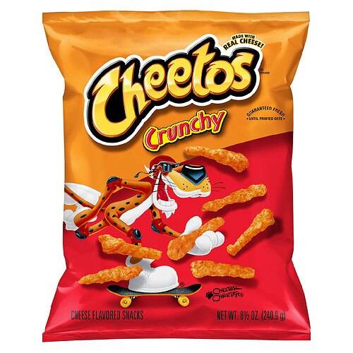 Order Cheetos Crunchy Cheese Flavored Snacks - 8.5 OZ food online from Walgreens store, Danville on bringmethat.com