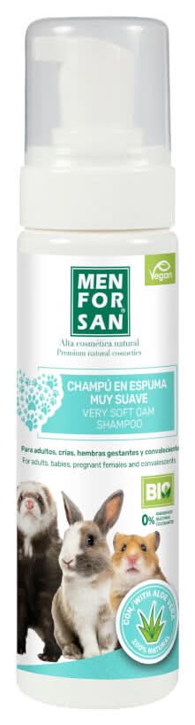 0.2 L Menforsan Champú en Seco Aloe Vera para hurones