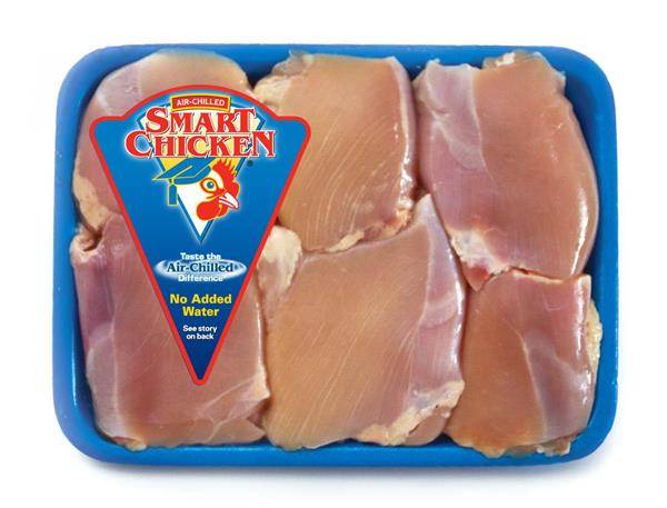 Smart Chicken Air-Chilled Boneless Skinless Chicken Thighs