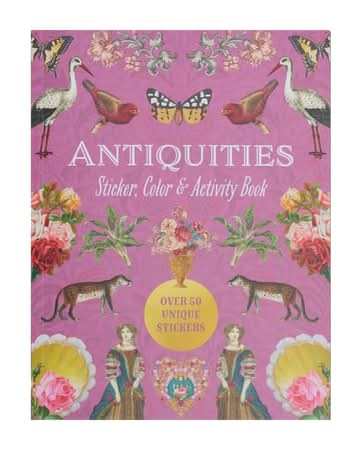Antiquities Sticker, Color & Activity Book