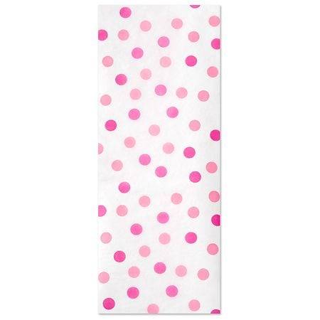 Hallmark Pink Polka Dots Tissue Paper