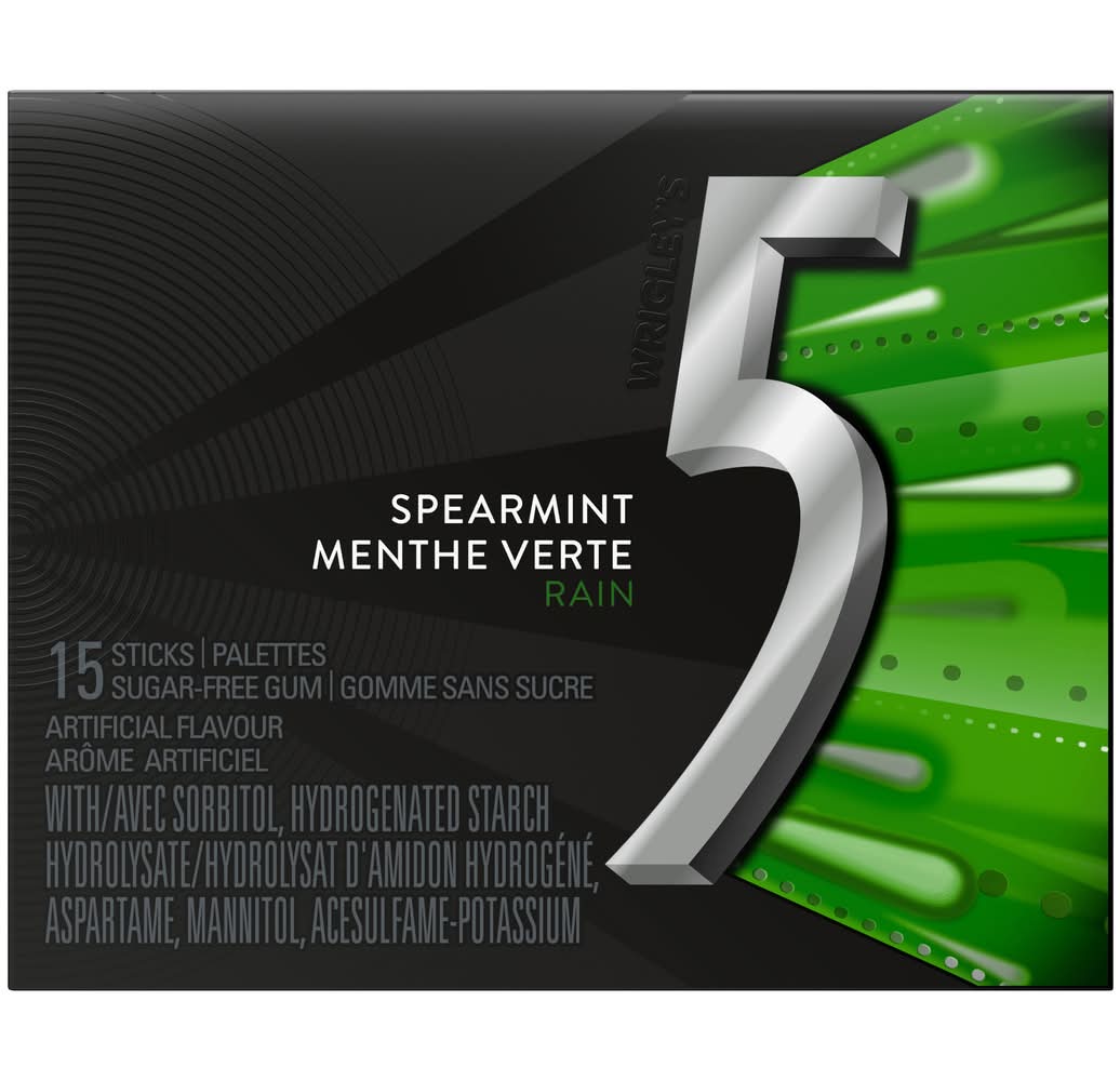 Wrigley's Tingling Spearmint 5 (37.5 g)