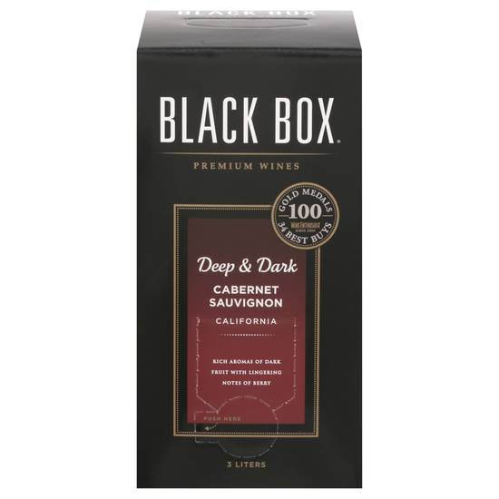 Black Box Deep & Dark Cabernet Sauvignon Red Wine 2022 (3 L)