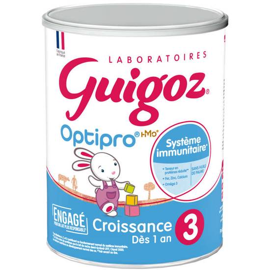 Optipro 3 - Lait de croissance en poudre - Dès 12 mois