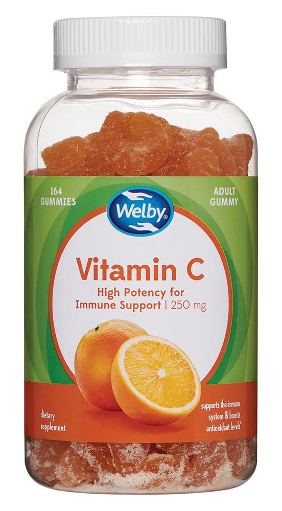 Welby Adult Vitamin C Immune Support Gummies 250 mg (164 ct)