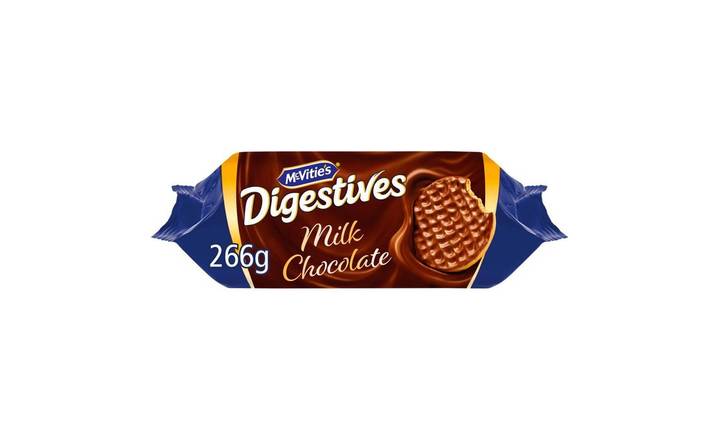 McVitie's Digestives Milk Chocolate 266g (393295) 