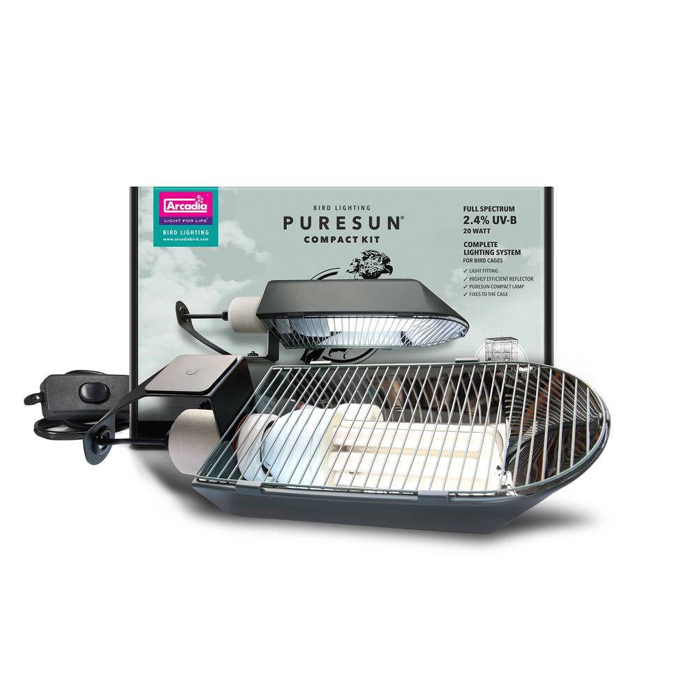Arcadia PureSun Compact Bird Lighting Kit