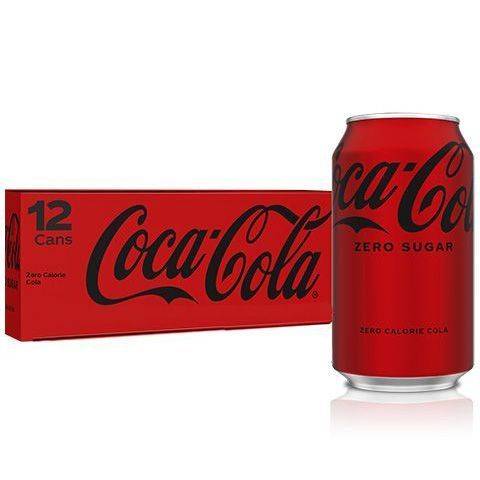 Coke Zero 12 Pack 12oz Can