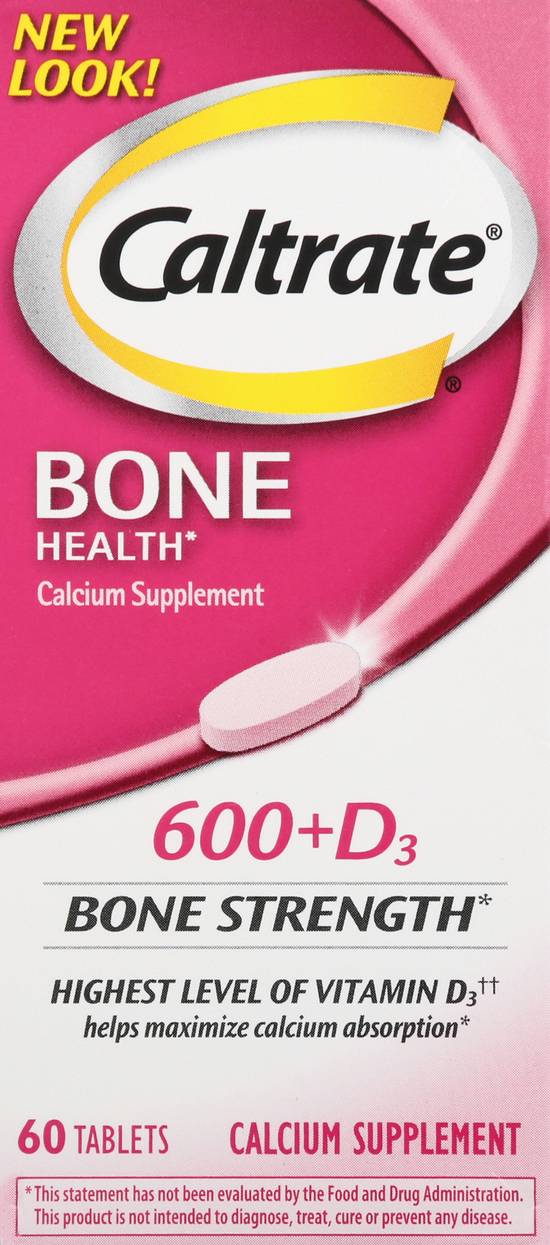 Caltrate 600+d3 Bone Health (60 ct)