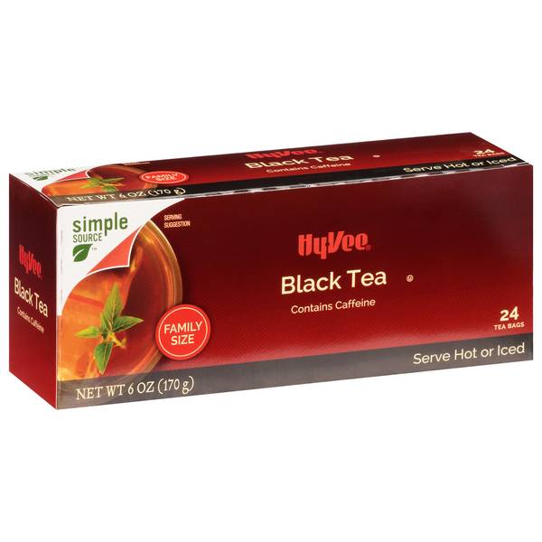 Hy-Vee Black Tea Family Size Tea Bags