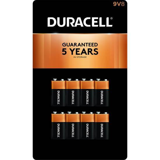 Duracell Copper Top Alkaline 9 Volt Batteries