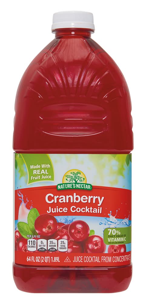 Nature's Nectar Cranberry Juice (66.8 oz)