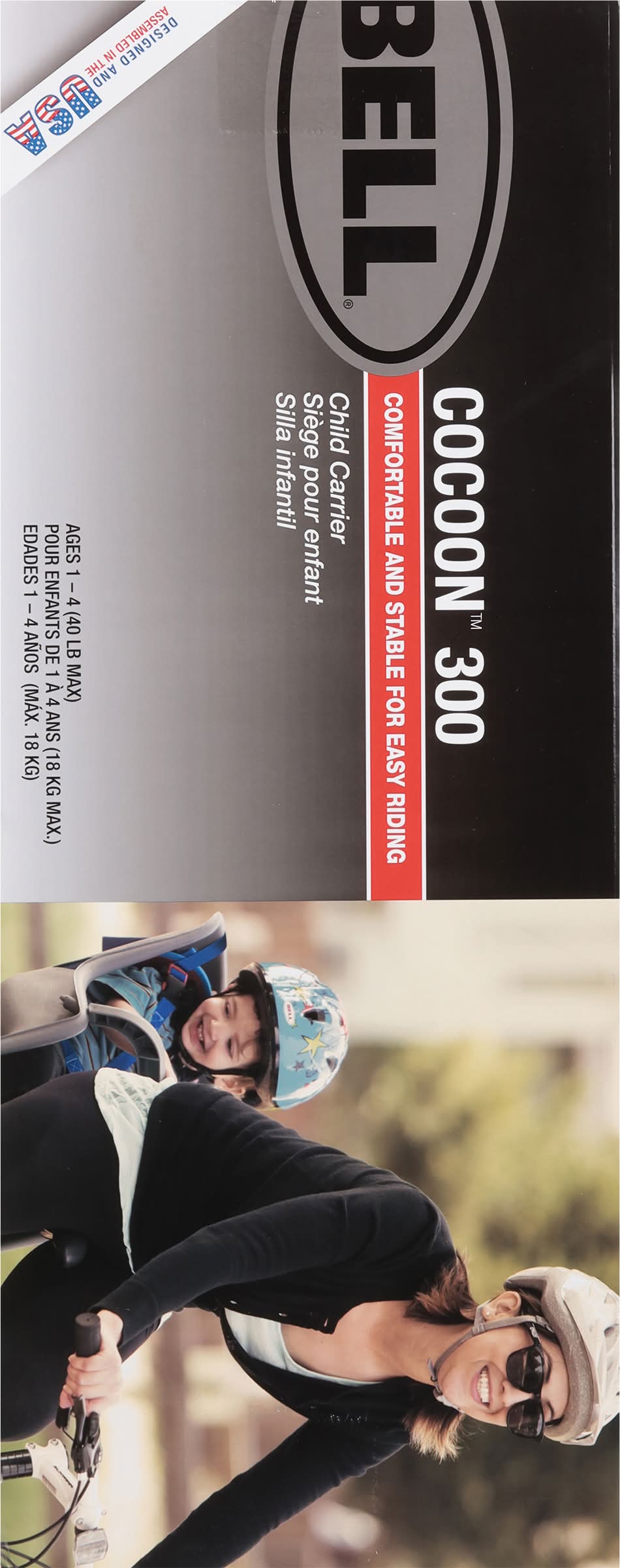 Bell Cocoon 300 Bicycle Rear Mounted Carrier Seat For Ages 1-4 Years  Delivery Near Me | Order Online | Uber Eats