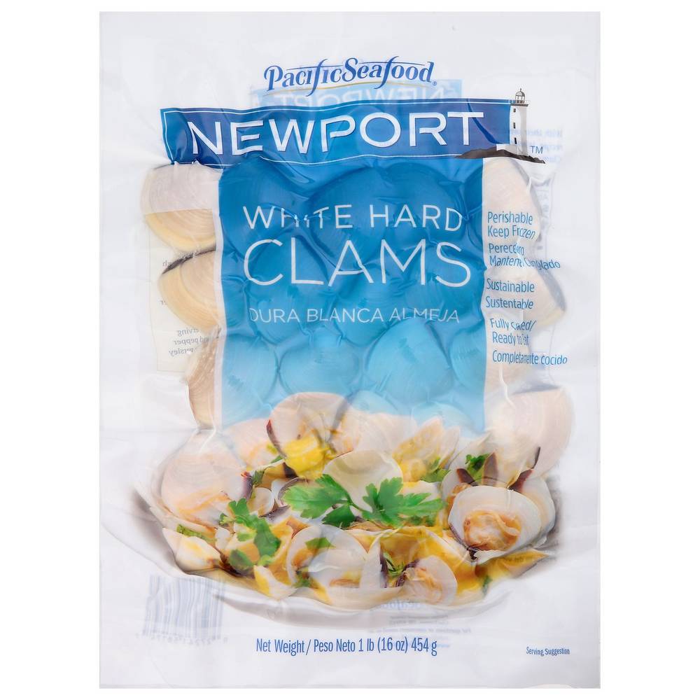 Pacific Seafood White Hard Clams 1 Lb