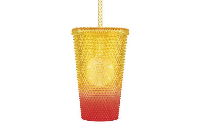 Cold Cup PL Bling Yellow Orange 16oz