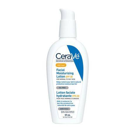 Cerave Daily Facial Moisturizing Lotion Spf 30 With Hyaluronic Acid and Niacinamide | Fragrance Free Face Moisturizer (moisturizing lotion spf 30)