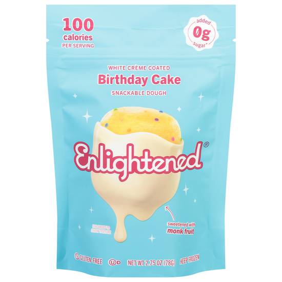 Enlightened Keto Birthday Cake Cookie Dough Bites (2.8 oz)