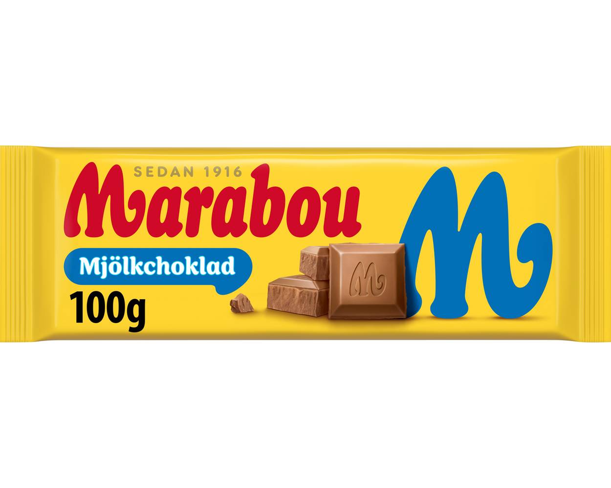 MARABOU MJÖLKCHOKLAD KAKA 100G