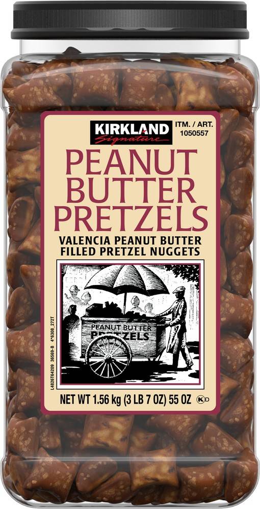 Kirkland Signature Peanut Butter Pretzels Nuggets (55 oz)