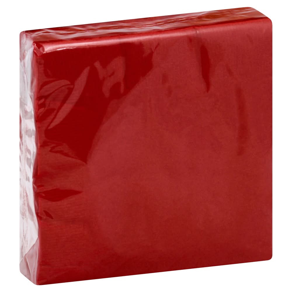 Sensations Classic Red 2-ply Napkins (3.2 oz, 40 ct)