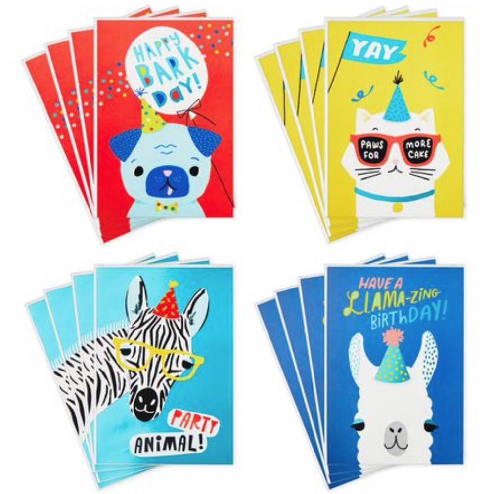 Hallmark Party Animals Birthday Cards Delivery Near Me Order Online