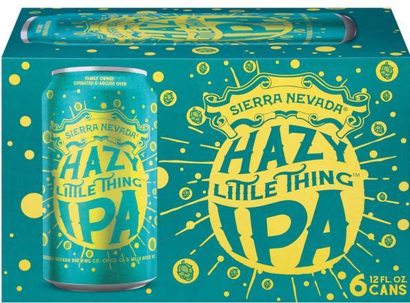 Sierra Nevada Hzy Ltl Thng Ipa Can Al 6Pk 12 Fld oz (6.7% ABV)