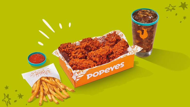 6 Piece Wings Combo