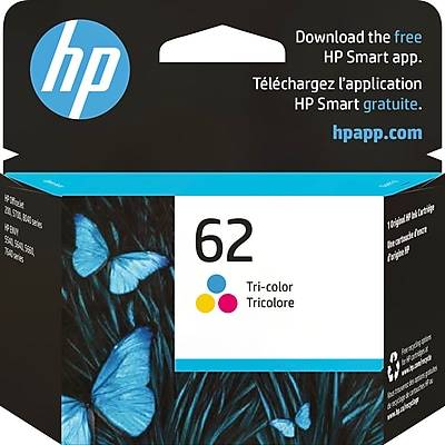 HP 62 Tri-Color Ink Cartridge C2p06an