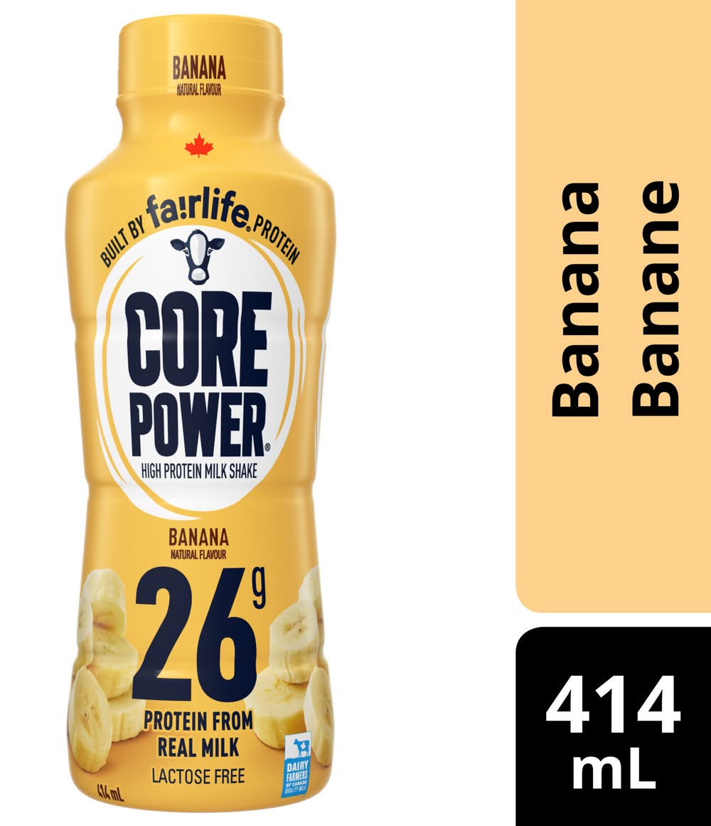 Core Power High Protein Milk Shake, Banana (414 ml)