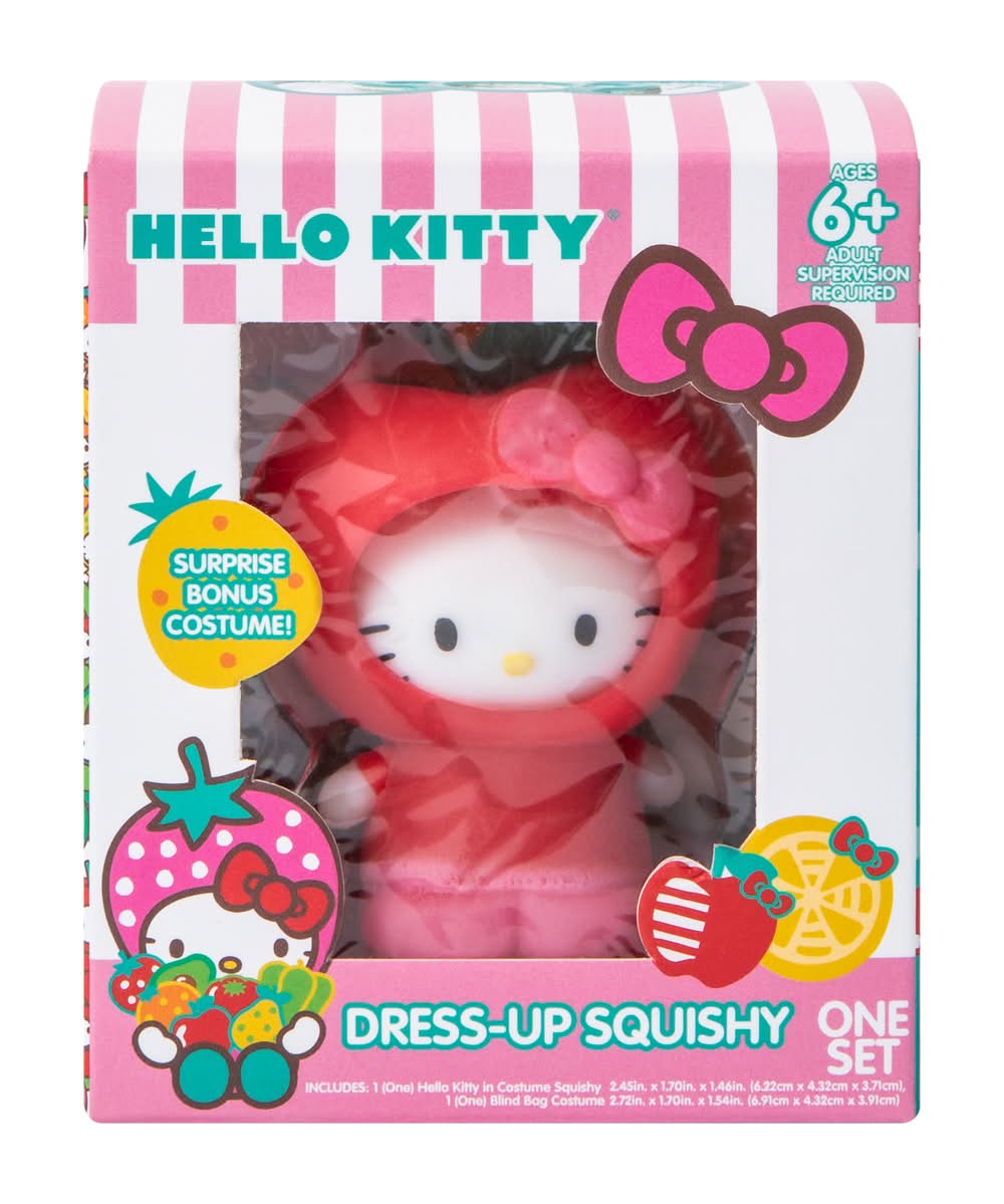 Hello Kitty® Dress-Up Squishy Set Apple/Water