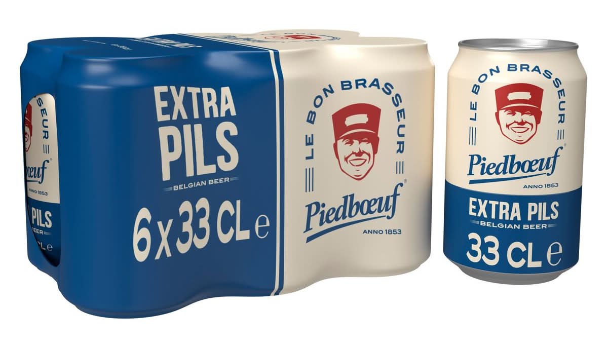 Piedboeuf Bière Belge Extra Pils 6x33cl