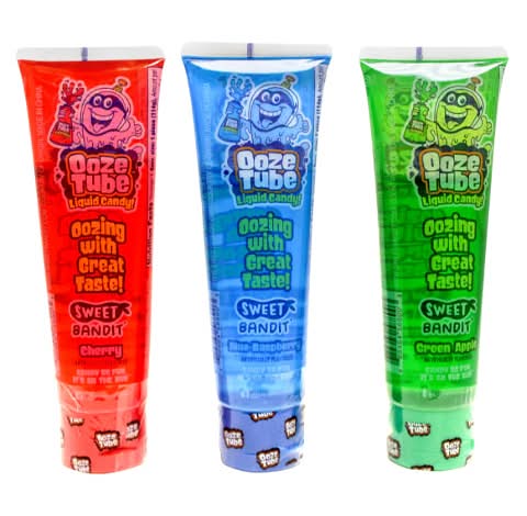 Ooze Tube Gel Candy Assorted 4oz