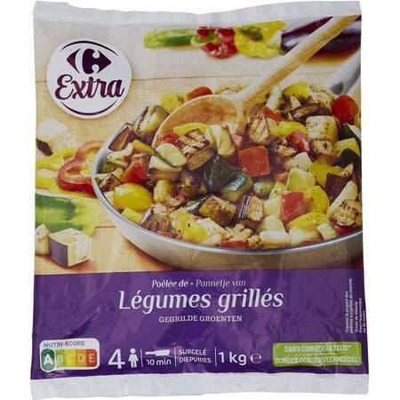 Carrefour Extra - Poêlée de légumes grillés (1kg)
