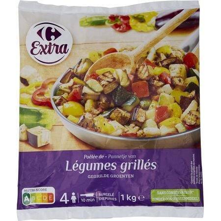 Carrefour Extra - Poêlée de légumes grillés