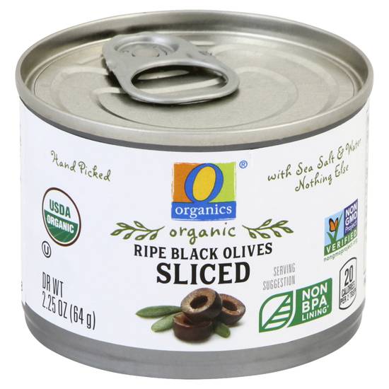 O Organics Olives Ripe Sliced (2.3 oz)