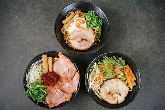 【海老辛味噌まぜそば】はらや TORI PAITAN RAMEN