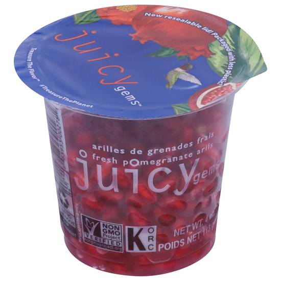 Juicy Gems Pomegranate Arils - 4 oz