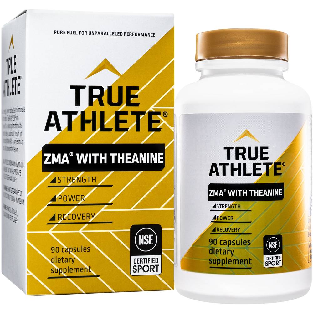 True Athlete Zma With Theanine Capsules (90 ct)