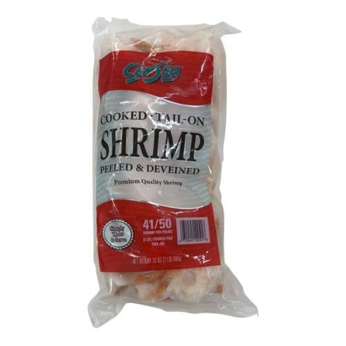 Censea Cooked Peeled & Deveined Tail-On Shrimp (32 oz)