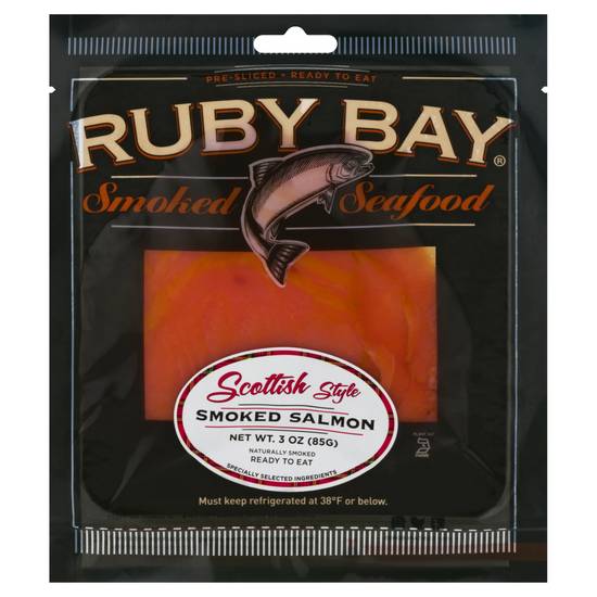 Ruby Bay Scottish Style Smoked Salmon (3 oz)