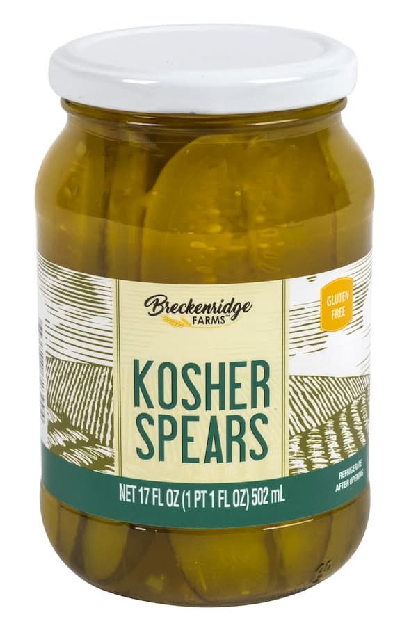 Breckenridge Farms Kosher Spears Pickle (17 fl oz)
