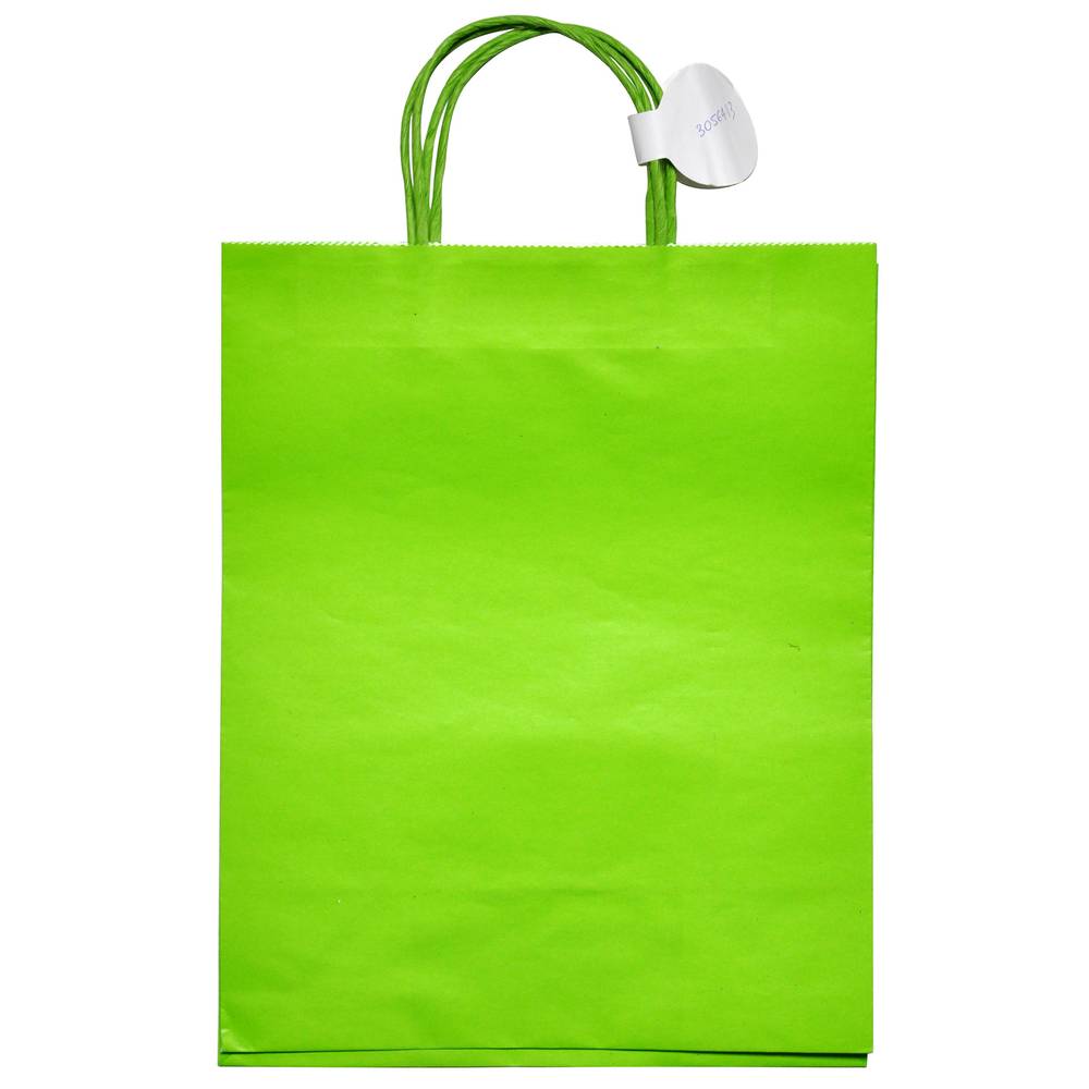 Large Kraft Bags With Kraft Handle, 2pc