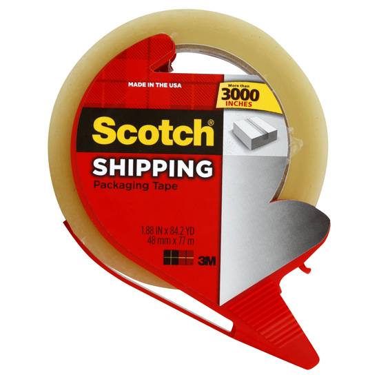 Scotch Shipping Packaging Tape With Dispenser