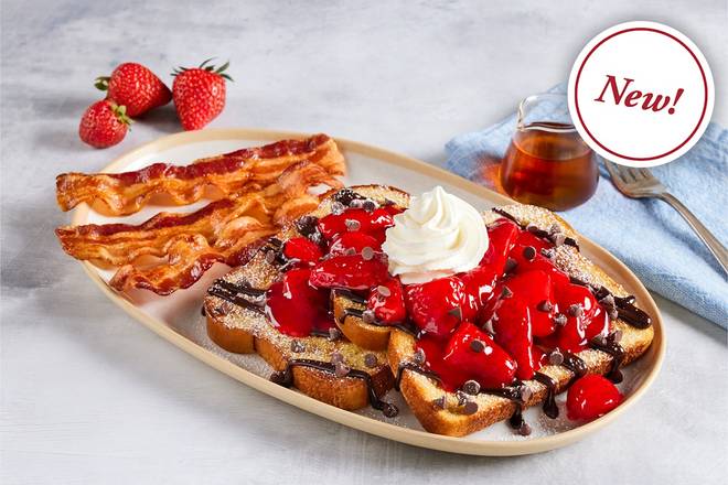 Chocolate Strawberry French Toast Combo