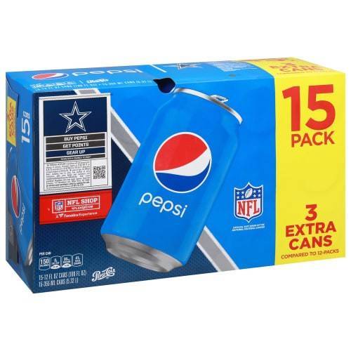 Pepsi (12 oz) (Can) (15-Pack)