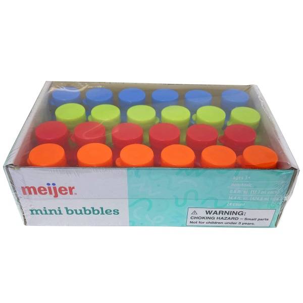 Meijer Mini Bubbles Value pack (24ct)